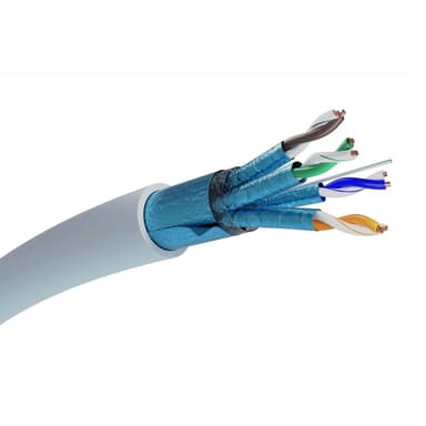Cablu de retea Extralink Cat6a F/FTP Indoor 100m