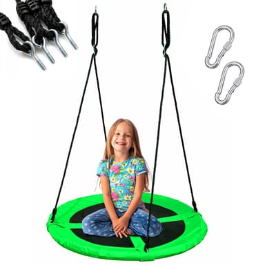 Swing de gradina Extralink Black Forest Stork Nest, Green